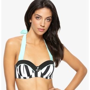 Beetlejuice Bikini Top